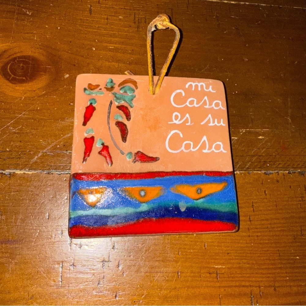 Colorful Ceramic Wall Hanging